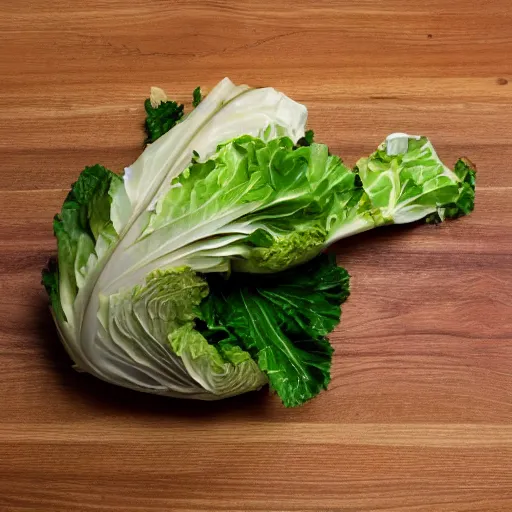 Image similar to duck with cabbage tail