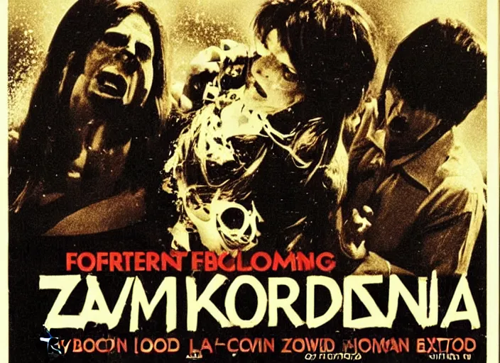 Image similar to forgotten vhs footage of experimental movie blood horror practical zombie lovecraftian fx by david cronenberg and john carpenter 1 9 7 0