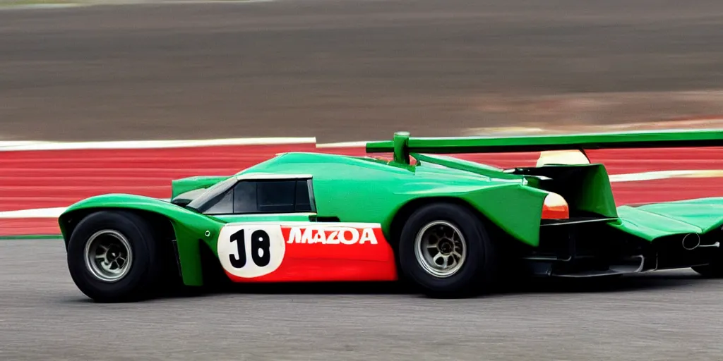 Image similar to “1970s Mazda 787b”