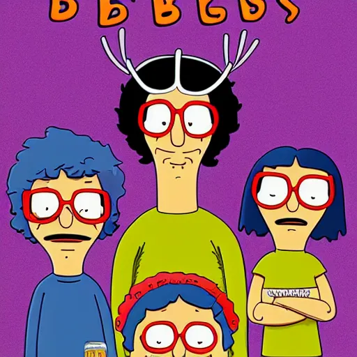 Image similar to Movie poster for Bob's Burgers directed by Tim Burton