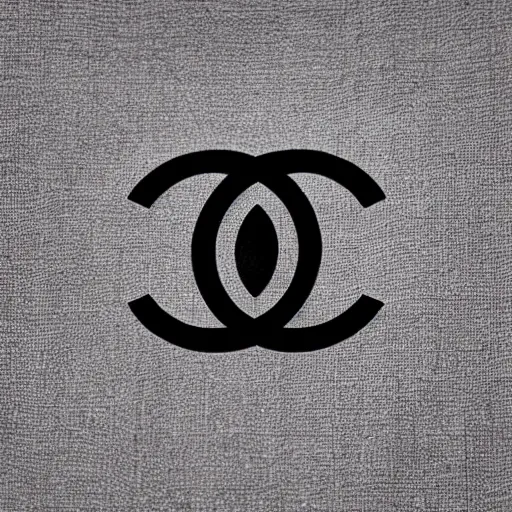 Image similar to chanel logo made out of smoke