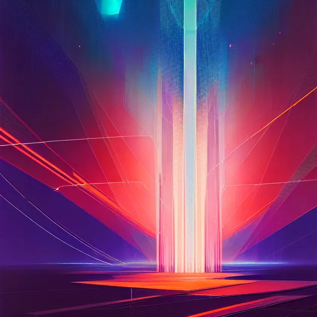 Image similar to a chain of interconnected plexus effect, blockchain, symmetry, intricate, volumetric lighting, beautiful, rich deep colors masterpiece, sharp focus, ultra detailed, in the style of john harris