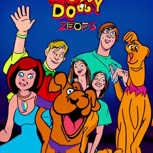 Image similar to scooby doo