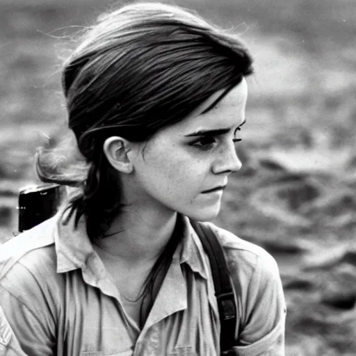 Image similar to emma watson battle of khe sanh,