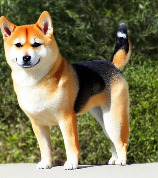 Image similar to shiba inu.