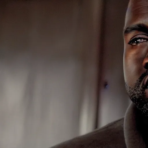 Prompt: a cinematic film still of Kanye West starring in Everybody Hates Chris