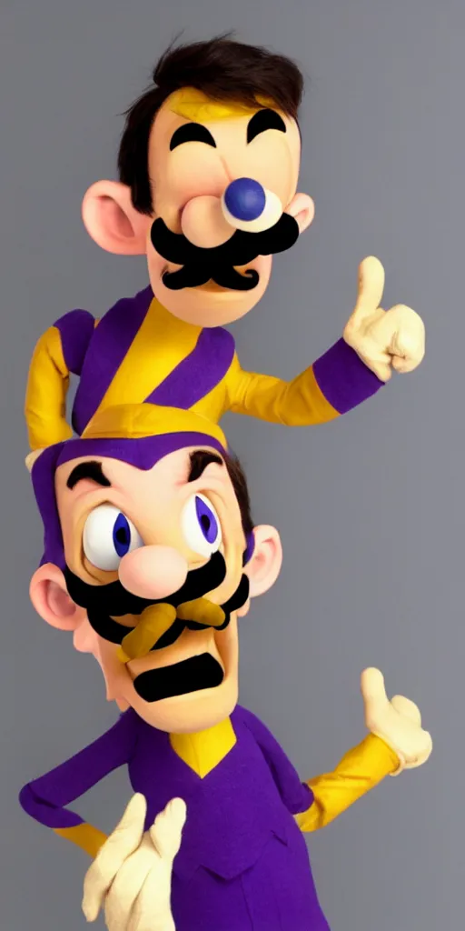 Image similar to waluigi as a real person