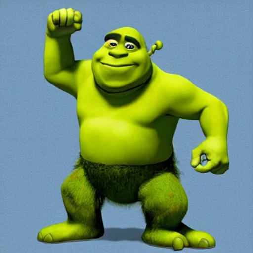 Image similar to shrek as a Nintendo 64 character