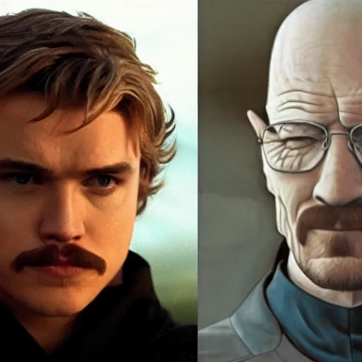 Image similar to Anakin Skywalker as Walter White