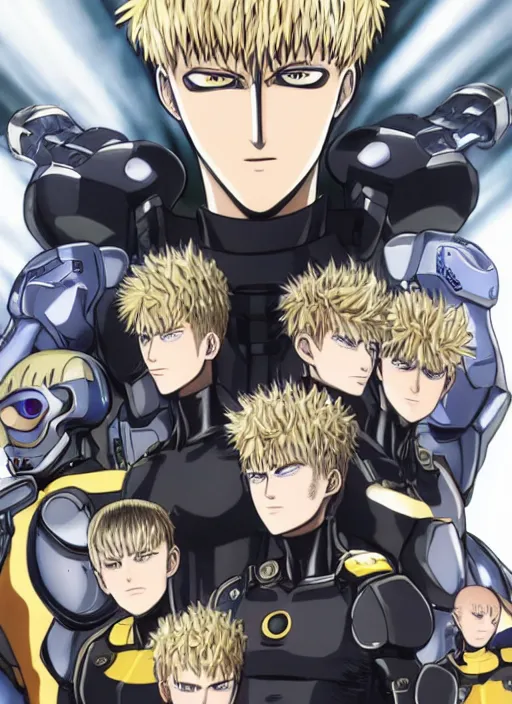 Image similar to A full portrait photo of real-life genos from one punch man, f/22, 35mm, 2700K, lighting, perfect faces, award winning photography.