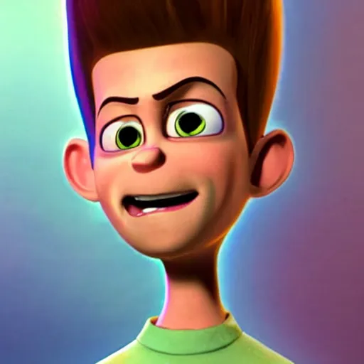 Image similar to jimmy neutron realistic