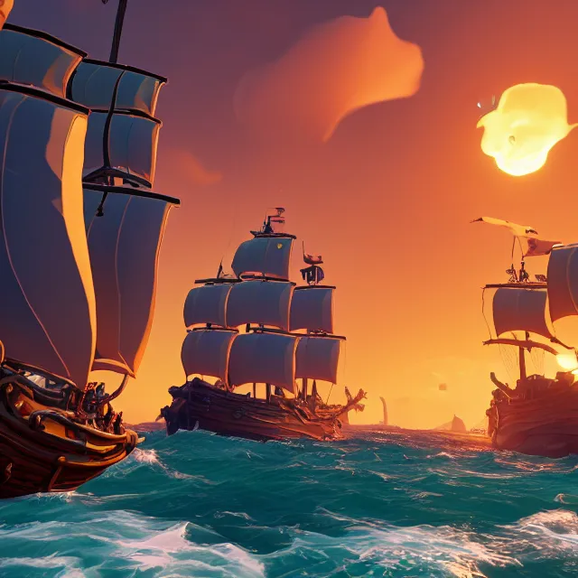 Sea Of Thieves Detailed 4 K Stable Diffusion OpenArt
