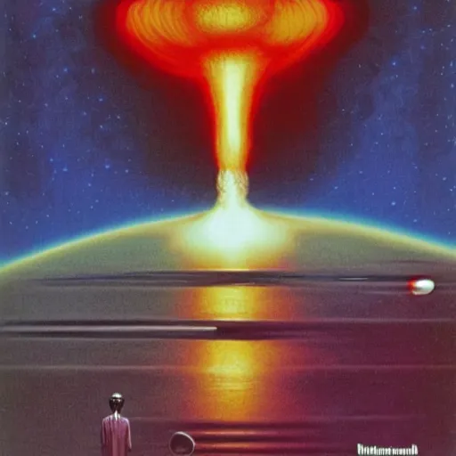 Prompt: a nuclear detonation, midnight, barclay shaw