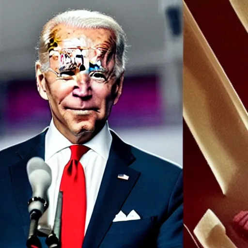 Image similar to joe biden as wolverine