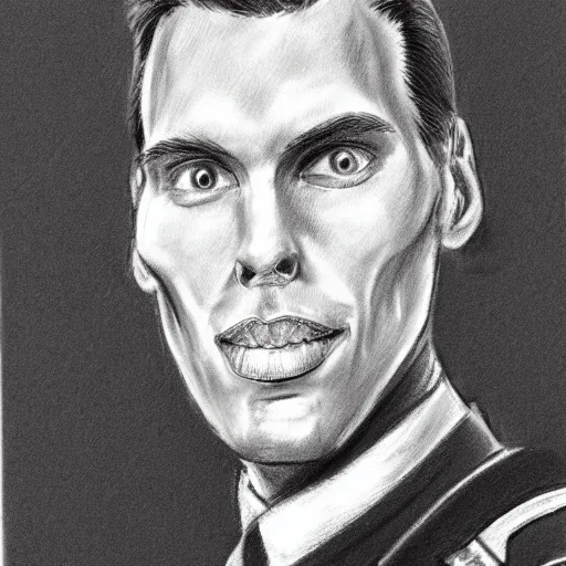 Image similar to police sketch of jerma