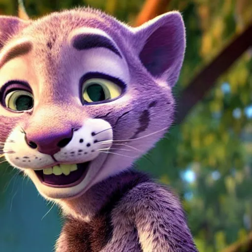 Image similar to a girl panther in zootopia (2016)