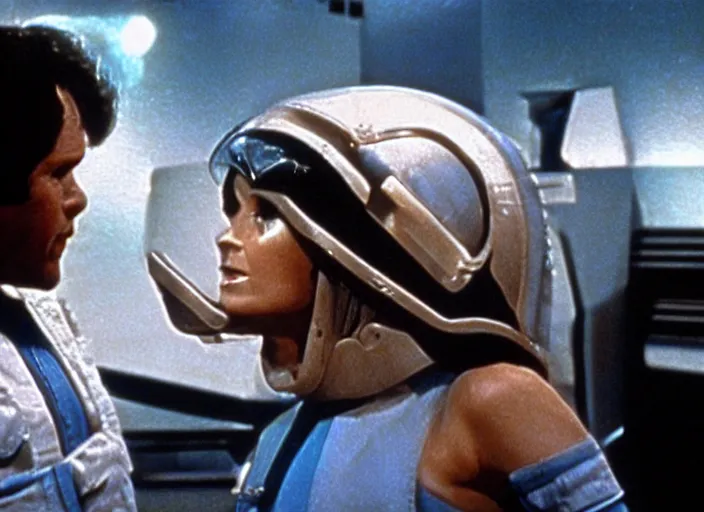 Image similar to scene from the 1 9 7 4 science fiction film the last starfighter