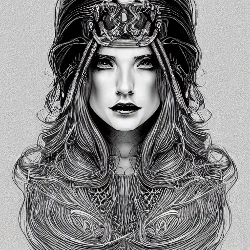Prompt: gold and silver tones, cybernetic princess, style of moebius, james jean, mcbess, long glowing ethereal hair, cinematic, highly detailed, award winning, 8 k photorealistic