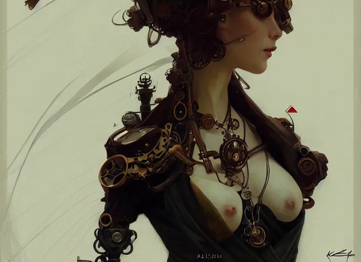 Prompt: woman model, steampunk!!! and modern, swimming, top view, rgb, backlit, elegant, highly detailed, digital painting, artstation, concept art, smooth, sharp focus, illustration, art by krenz cushart and artem demura and alphonse mucha