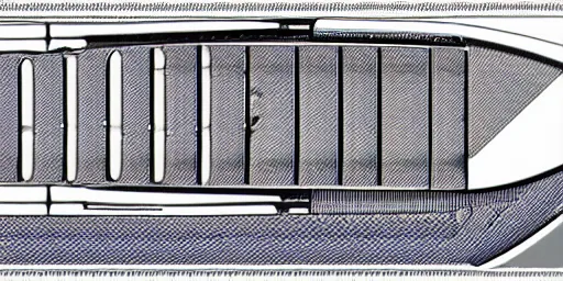 Prompt: very detailed blueprint schematics for the barbie imperial cruiser