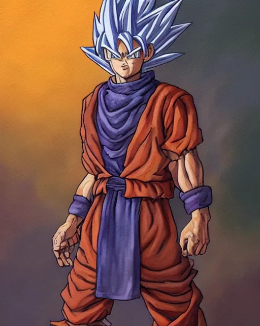 Goku SSJ Blue Original Vvoat - Illustrations ART street