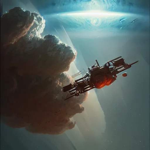 Image similar to 2 0 3 0 astronaut burning up while dropping through the majestic clouds of jupiter, by cedric peyravernay, highly detailed, excellent composition, cinematic concept art, dramatic lighting, trending on artstation