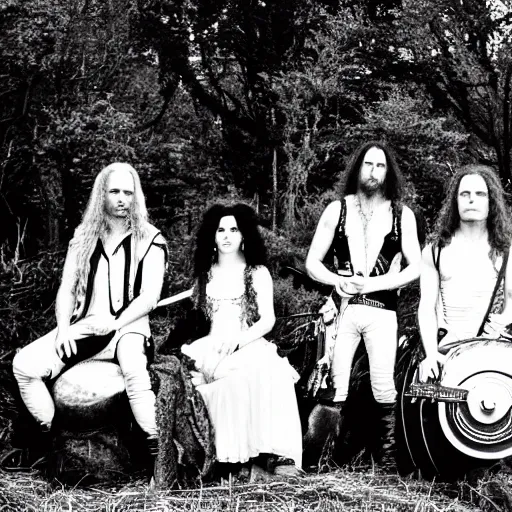 Image similar to professional photograph of within temptation at Woodstock in 1720