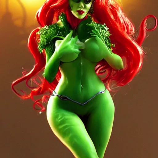 Image similar to poison ivy from batman