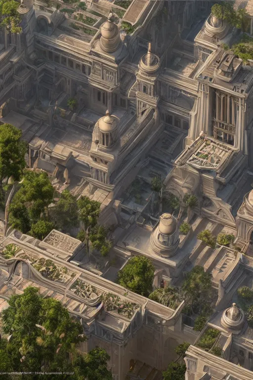 Prompt: beautiful city of naboo royal palace architecture with arboretum, megascan concrete texture building, cinematic composition, jaime jasso, craig mullins, wide angle, in the style of hayao miyazaki + brian froud + kim jung gi, studio ghibli, beautiful high detail enhanced 8 k render