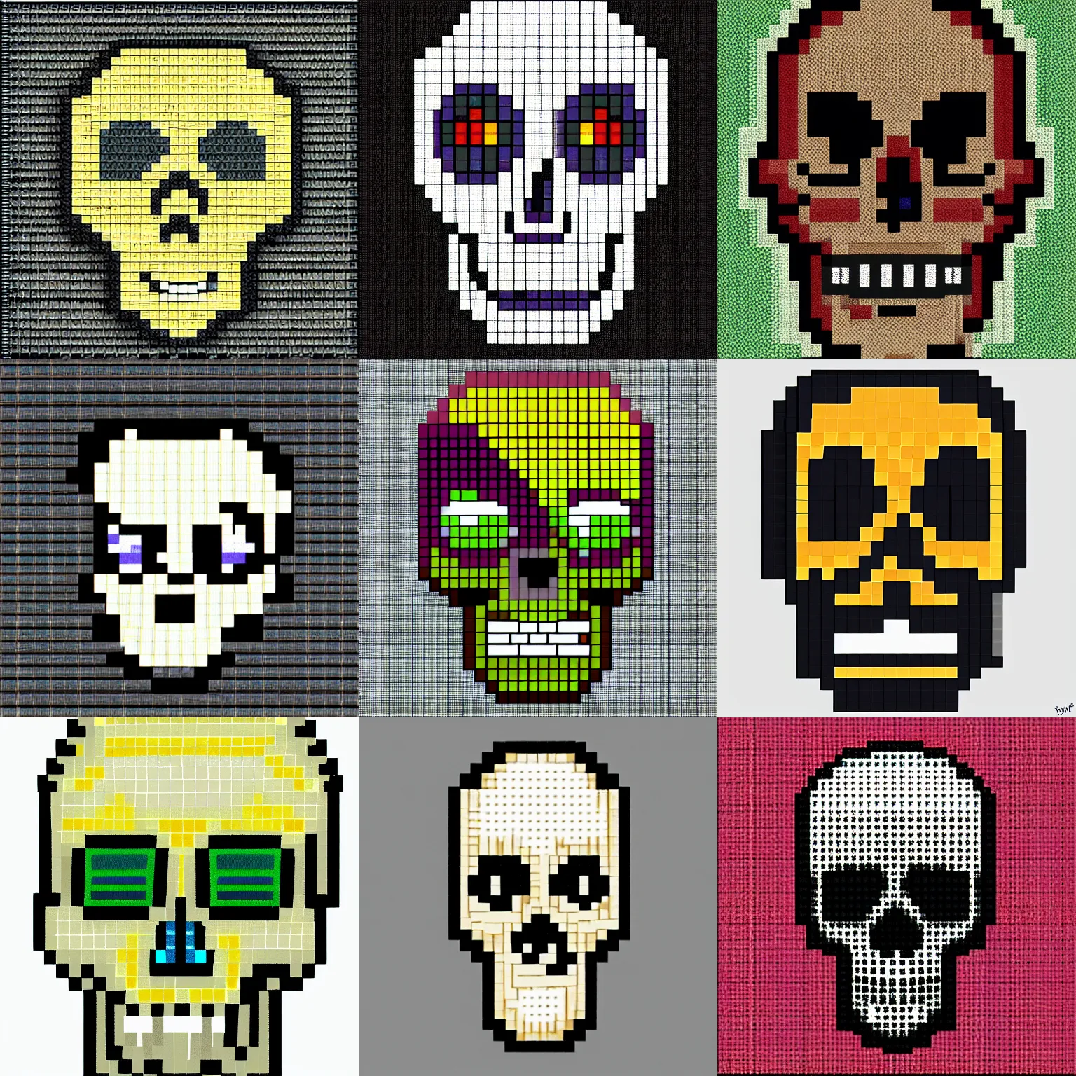 sans from undertale, pixel art, Stable Diffusion