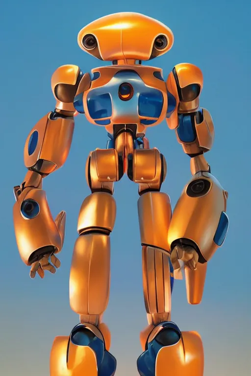 Image similar to metabots medabots medarotto medarot robot minimalist comics, behance hd by jesper ejsing, by rhads, makoto shinkai and lois van baarle, ilya kuvshinov, rossdraws global illumination ray tracing hdr radiating a glowing aura