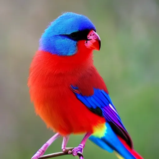 Image similar to The worlds cutest!!! bloodthirsty colorful bird