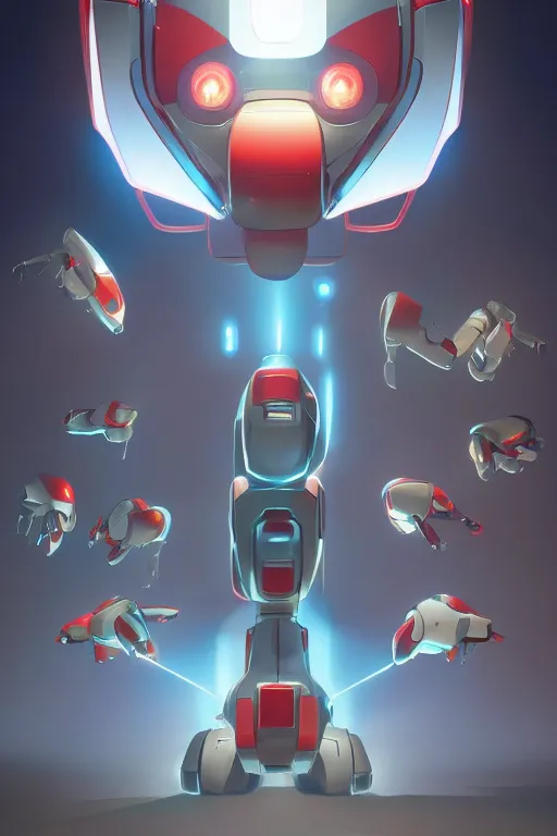 Image similar to metabots medabots medarotto medarot robot minimalist comics, behance hd by jesper ejsing, by rhads, makoto shinkai and lois van baarle, ilya kuvshinov, rossdraws global illumination ray tracing hdr radiating a glowing aura