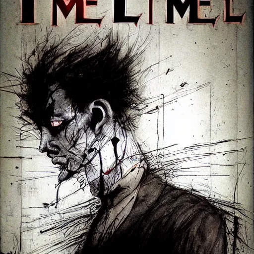 Image similar to time loop by ben templesmith