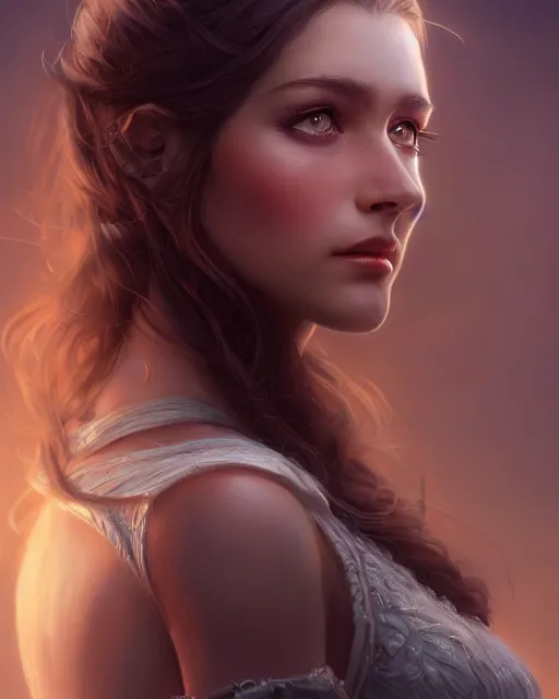 Image similar to highly detailed vfx portrait dancer, wonderful eyes, long hair, deep focus, d & d, fantasy, refined, elegant, high detail, digital painting, artstation, concept art, matte, clear focus, illustration, hearthstone, art by artgerm and greg rutkowski, fuji choco, victoria power line gavrilenko and hoang