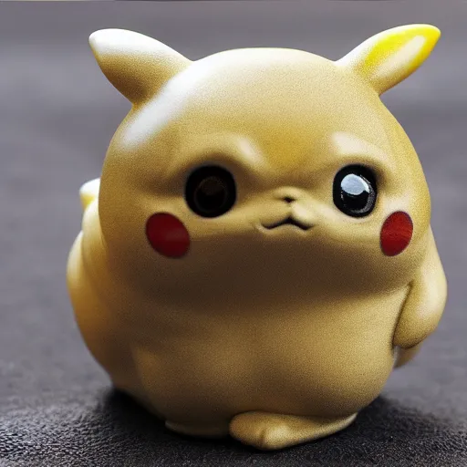 Image similar to polished marble pikachu figurine
