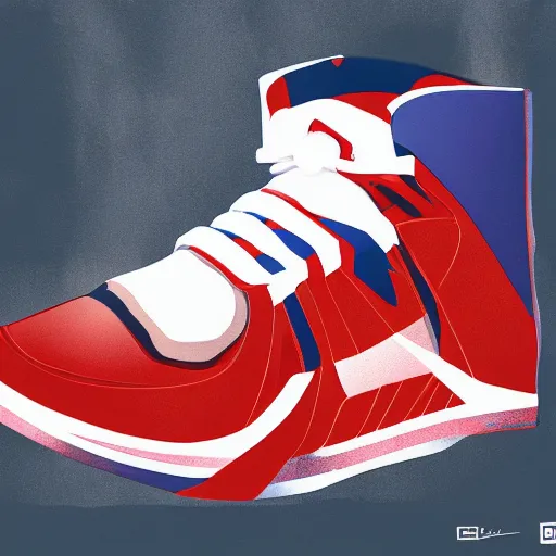 Image similar to basketball sneaker concept art, pop - art, sharp focus, illustration, concept art by tooth wu