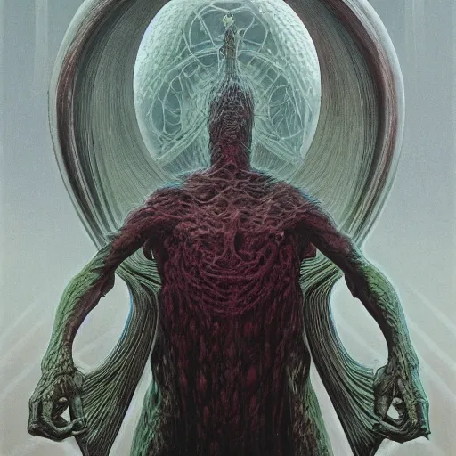 Image similar to the one who watches by Wayne Barlowe