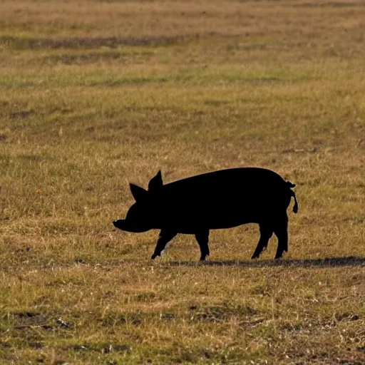 Image similar to photo of a pig with wings, soaring through the sky like a pink hawk, professional bird photography