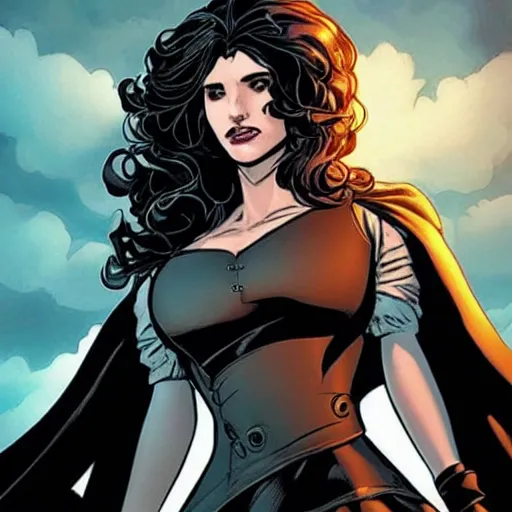 Image similar to yennefer in marvel comics