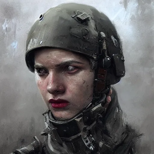 Image similar to tragedy of donbas, colourised, face portrait, epic, tragedy, dramatic, military art, fantasy, dieselpunk, hd shot, digital portrait, beautiful, artstation, comic style, by artgerm, guy denning, jakub rozalski, magali villeneuve and charlie bowater