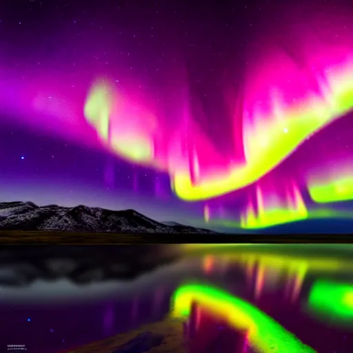Prompt: dragon aurora borealis, photorealistic, national geographic photography, 8 k
