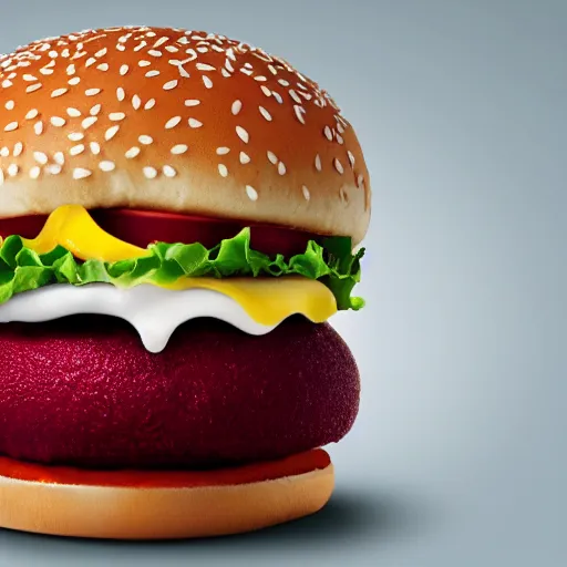 Prompt: Mcdonalds new dish - the McBeet