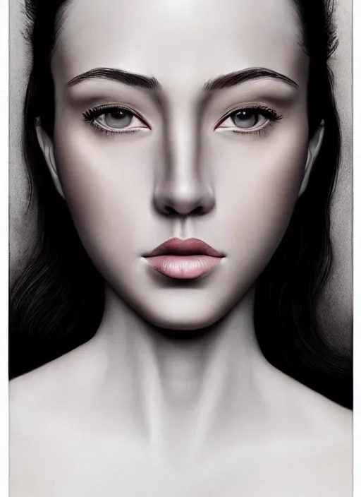 Image similar to a gorgeous female, photo by irving penn, realistic, smooth face, perfect eyes, symmetrical, full body shot, wide angle, sharp focus, 8 k high definition, insanely detailed, intricate, elegant, art by artgerm