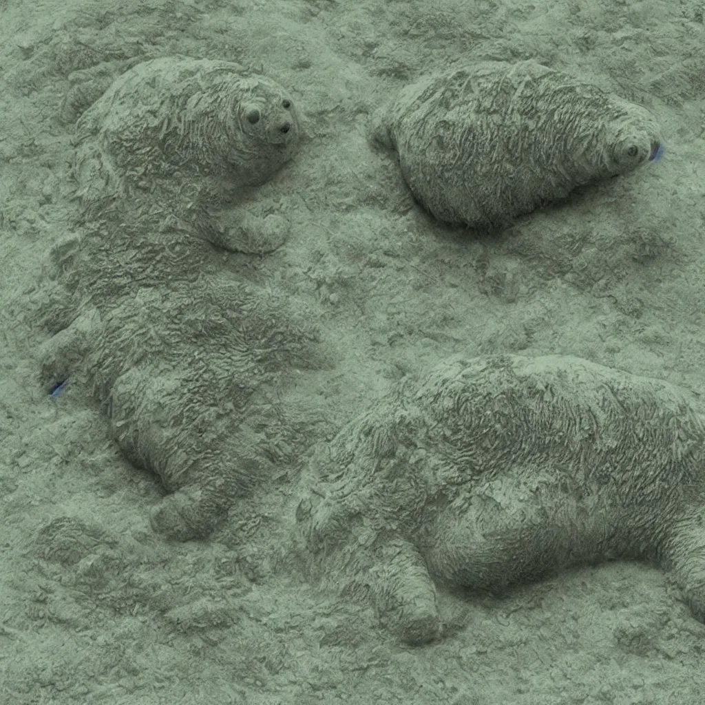 Image similar to depth map of a water bear