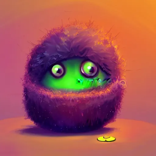 Image similar to cute small pastele fluffy spider with huge eyes inside the bottle, digital illustration, cartoon creature, smiling, vivid color, soft light, nice, cute, beautiful, masterpiece, tranding on artstation, very detailed