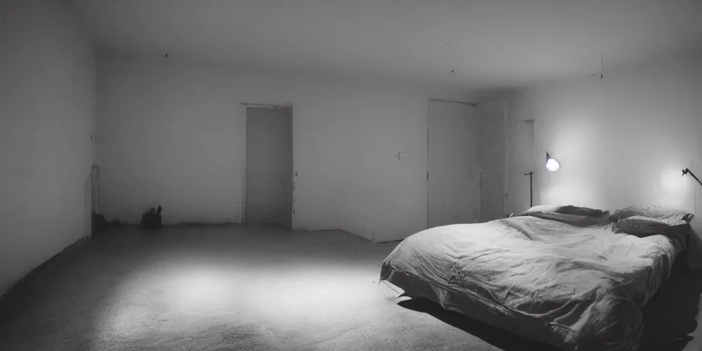 dark empty bedroom