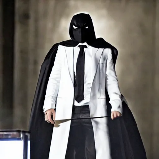 Image similar to jared leto as moon knight