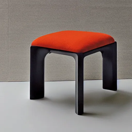 Image similar to the mandarinella stool by tadao ando