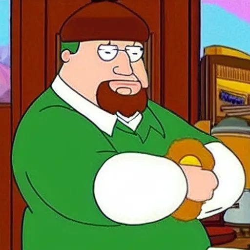 Image similar to Ramzan Kadyrov in Family Guy